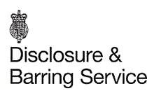 A black and white image of the disclosure & hearing service logo.